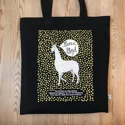Tote bag #4: Spill the beans.